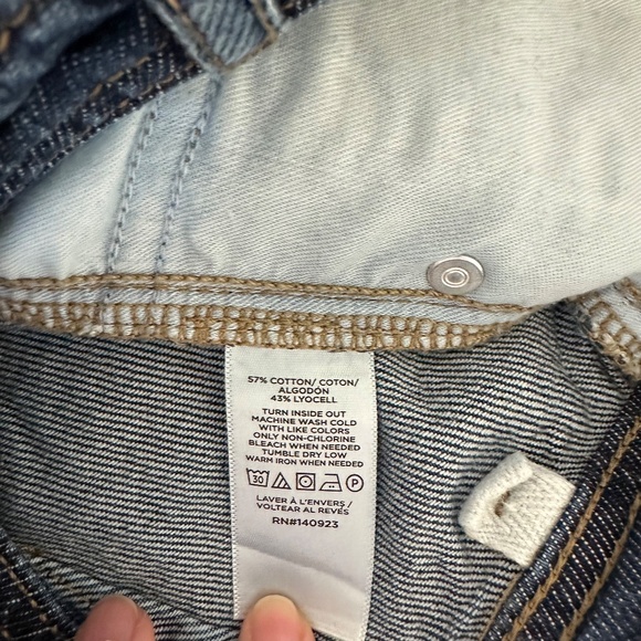 Loft Petite High Rise Barrel Jeans - Picture 8 of 10